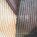 Polyester and Nylon Corduroy Fabric 6-28 Wales for Home Textile